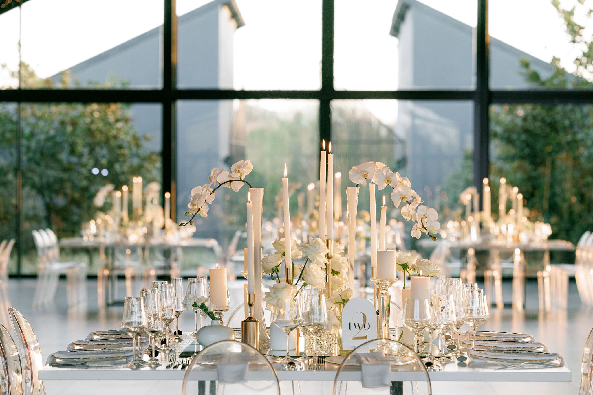 The glass marquee